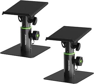 Set of 2 Tablet Stand Holders Desktop Stands Angle Height Adjustable for iPad, Phone, mini Monitors, Kindle