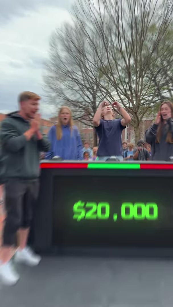 Counter at $20,000 with celebration